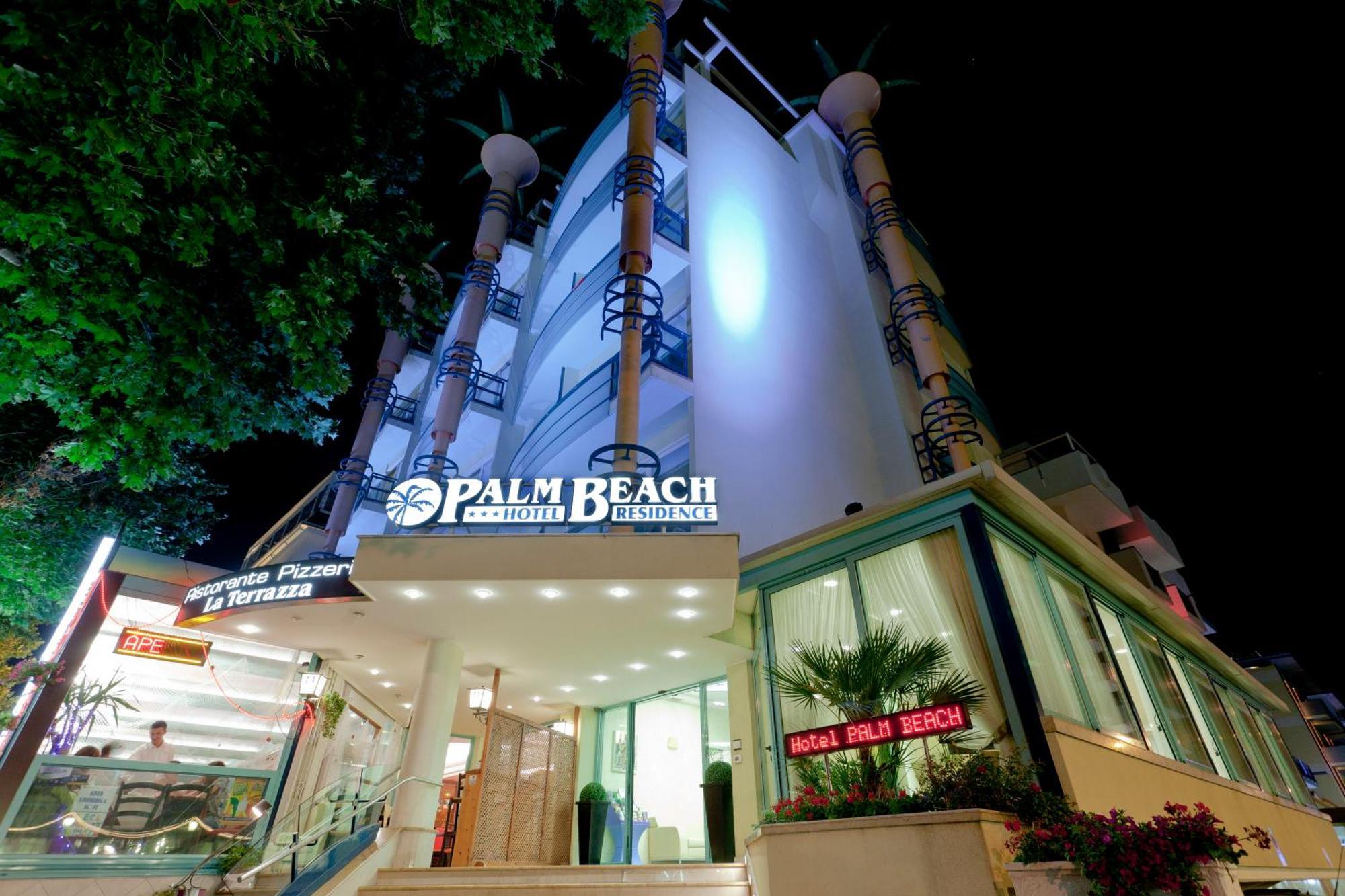 Hotel Palm Beach Rimini Exterior foto