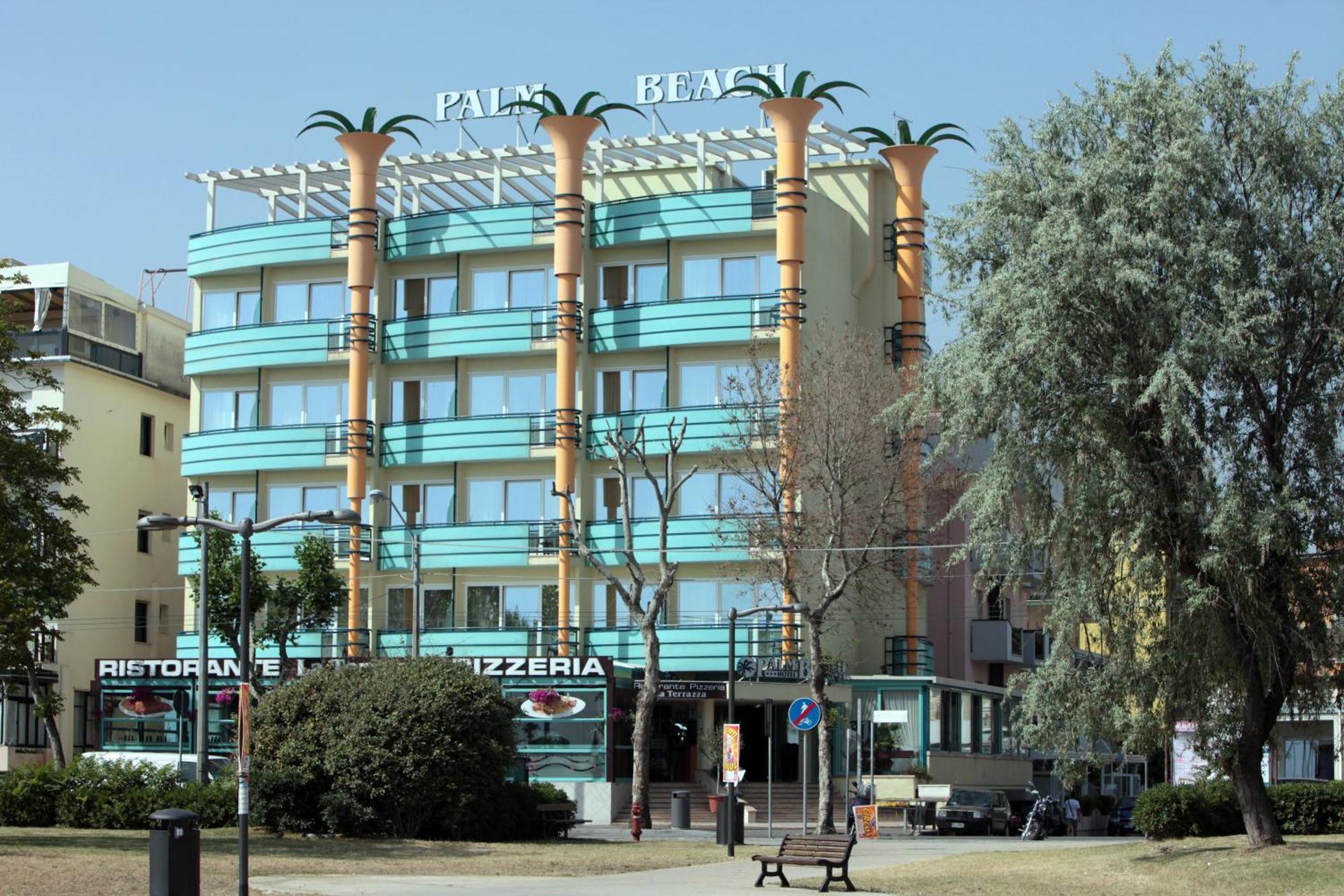 Hotel Palm Beach Rimini Exterior foto