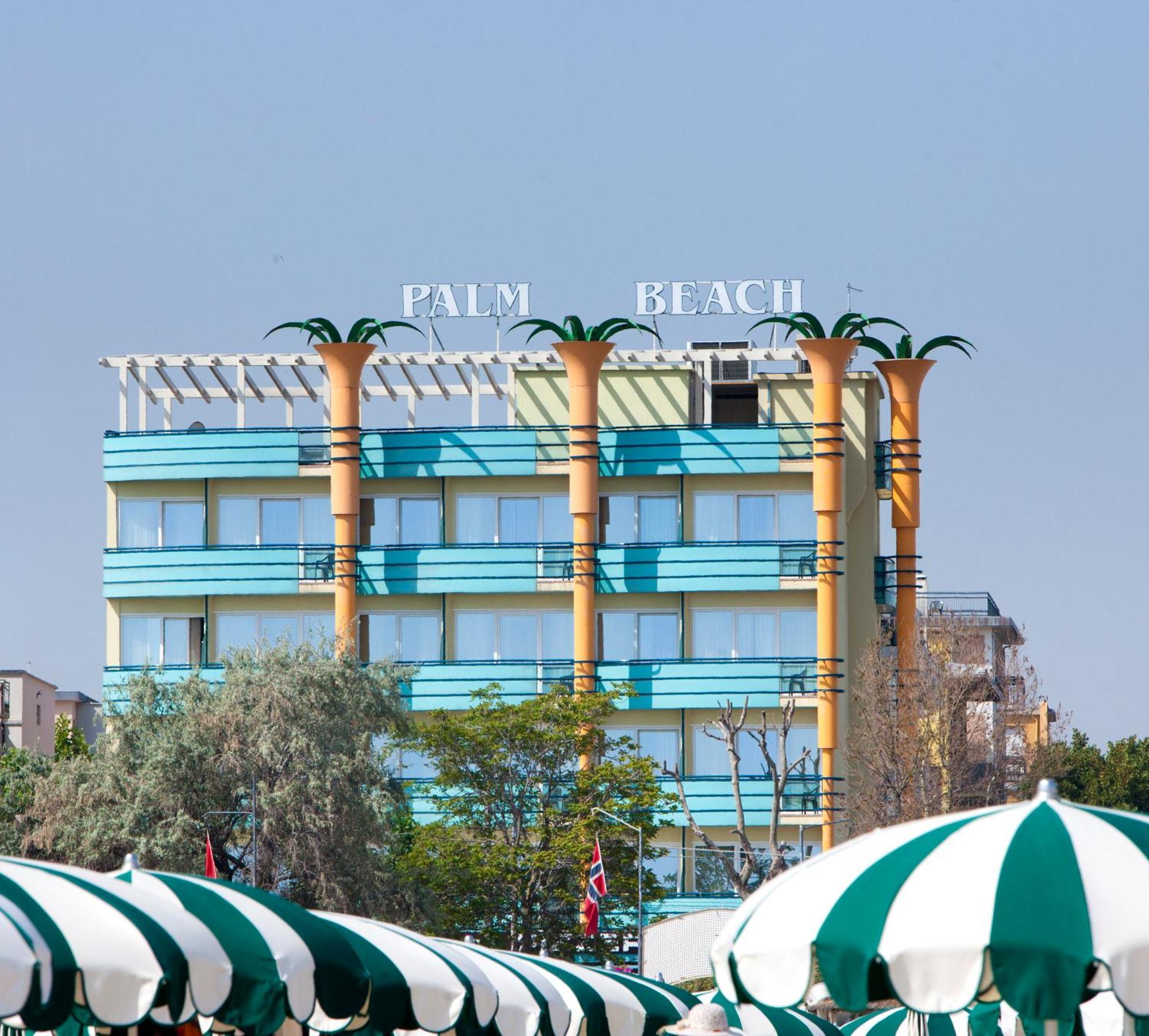 Hotel Palm Beach Rimini Exterior foto